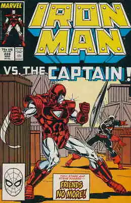 Buy Iron Man (1st Series) #228 FN; Marvel | Armor Wars Vs Captain - We Combine Shipp • 4.65£