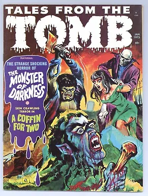 Buy Tales From The Tomb V5#1 (VF-) Bloody Vampire Cover! HORROR 1973 Eerie Pubs Y459 • 19.87£