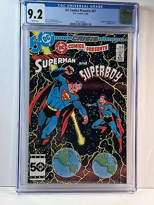 Buy DC Comics Presents #87 (1985) 🔑 Key 1st Superboy Prime CGC 9.2 • 69.88£