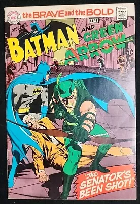 Buy 1969 DC Brave & The Bold #85 Batman 1st New Green Arrow VF+ Silver Age Comic  • 116.49£