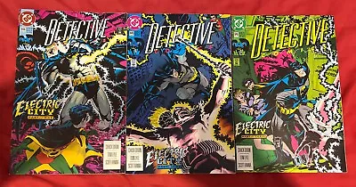 Buy Detective Comics #644 #645 #646 Electric City DC Comics 1992 Sent In A CB Mailer • 6.99£