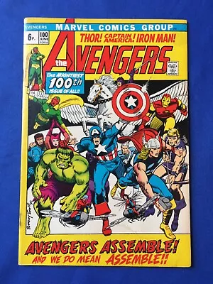 Buy Avengers #100 FN- (5.5) MARVEL ( Vol 1 1972) Barry Smith Art (3) • 58£
