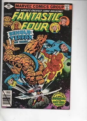 Buy FANTASTIC FOUR #211 1st App Terrax Marvel 1979 Vg   • 12.26£