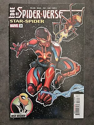 Buy EDGE OF SPIDER-VERSE #3 MAIN COVER 1st APPEARACE OF STAR-SPIDER 2024 SPIDER-MAN • 10£