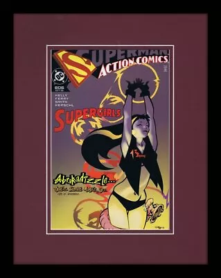 Buy Action Comics #806 Framed 11x14 Repro Cover Display DC Superman Supergirls • 32.61£