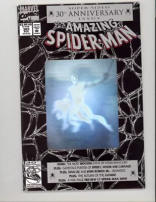 Buy Amazing Spider-Man 365 NM Lizard Appearance 1992 • 10.86£