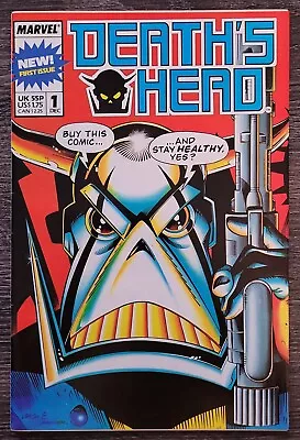 Buy Death's Head #1 (1988) - Key 1st App - Premiere Issue Marvel Comics Hitch • 8.92£