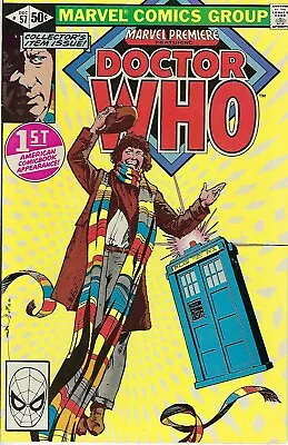 Buy Marvel Premiere Feat. Doctor Who (1980) #571st U.S. App Of 4th Dr. Comics • 19.42£