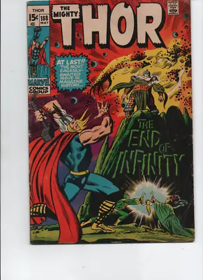 Buy Thor #188 (MARVEL 1971) STAN LEE-LOKI-INFINITY ORIGIN-FN/VF • 31.06£