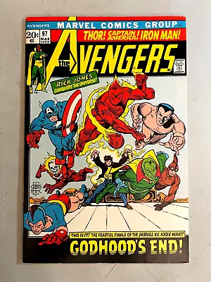Buy Avengers #97 (Marvel 1972) VF/NM Or Better / Comic Book - Sweet Comic Book !! • 101.10£