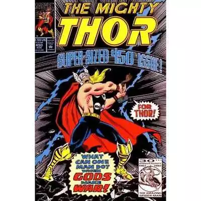 Buy Thor #450 - 1966 Series Marvel Comics VF+ Full Description Below [f  • 3.42£