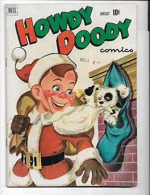 Buy Howdy Doody 13 1952 Dell Comics F- 5.5 Christmas Cover • 23.30£