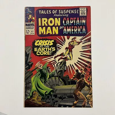 Buy Tales Of Suspense 87 Fine- Fn- 5.5 Marvel 1967 • 19.41£