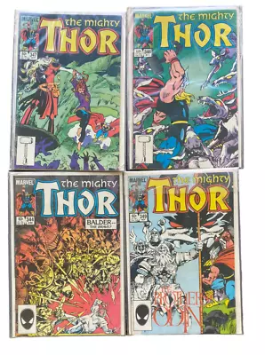 Buy THE MIGHTY THOR Lot #344  346  347  349 In Sleeves Collectible • 10.06£