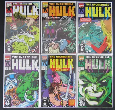 Buy Incredible Hulk Vol. 1 Lot 379, 380, 381, 382, 383, 385 VF/NM To NM ZL805 • 15.49£