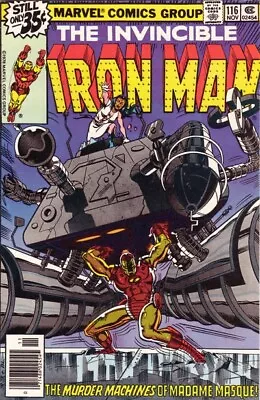 Buy IRON MAN #116 F, Bob Layton, Marvel Comics 1978 Stock Image • 4.66£