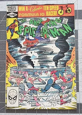 Buy Amazing Spider-Man #222 (Marvel, 1981) 1st Appearance Of Speed Demon VF • 8.53£