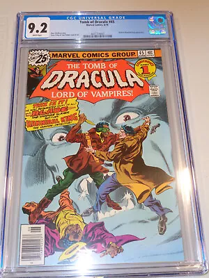 Buy TOMB OF DRACULA #45 - CGC 9.2 NM- (1st Deacon Frost ; Blade ; 1976 ; White Pgs) • 116.45£