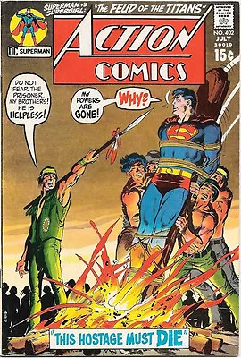 Buy Action Comics Comic Book #402 Superman, DC Comics 1971 FINE+ • 10.09£