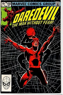 Buy Daredevil #188 - Cover Art By Frank Miller (Marvel, 1982) VF/NM • 6.21£