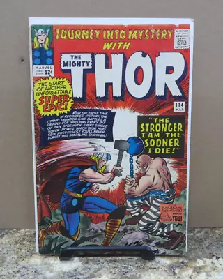 Buy Journey Into Mystery 114 (1965) - 1st Appearance And Origin Of Absorbing Man • 54.35£