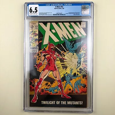 Buy (Uncanny) X-Men #52 (1969) CGC 6.5, 1st Erik The Red • 97.08£