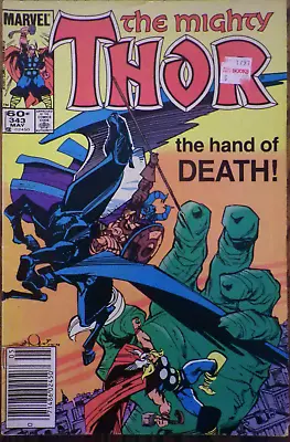 Buy The Mighty Thor #343 - May 1984 - Marvel Comics - VERY NICE Look • 1.21£