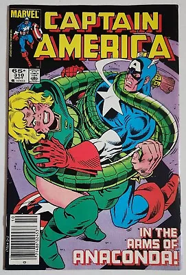 Buy Captain America #310 VF+ 1st App Serpent Society & Diamondback Marvel Comics  • 11.66£