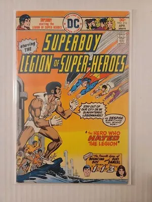 Buy Superboy #216 - DC Comics 1976 - 1st Appearance Of Tyroc • 11.65£