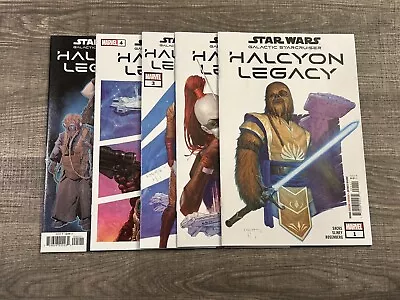 Buy Star Wars Galactic Starcruiser Halcyon Legacy 1-5 COMPLETE SET Marvel Comics • 23.30£