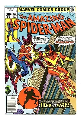 Buy Amazing Spider-man #172 8.0 1st Rocket Racer Appearance Ow/w Pgs 1977 • 22.52£