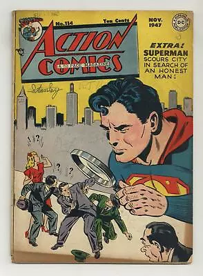 Buy Action Comics #114 GD 2.0 1947 • 182.50£