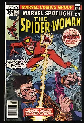 Buy Marvel Spotlight #32 VF- 7.5 1st Appearance Of Spider-Woman! Marvel 1977 • 61.35£