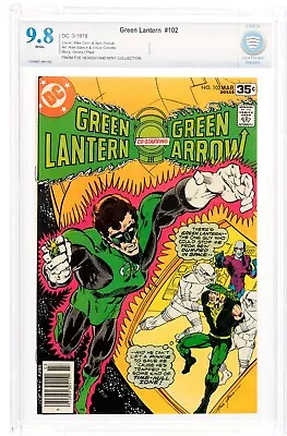 Buy Green Lantern #102 (DC, 1978) CBCS 9.8 NM/MT White Pages Mike Grell Cover 🔥 Cgc • 104.07£