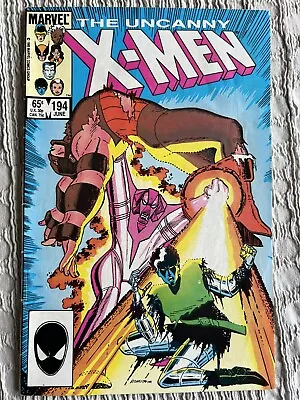 Buy UNCANNY X-MEN #194, Marvel Comics (1985) Featuring Nimrod • 5£