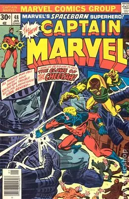 Buy Captain Marvel #48 FN/VF 7.0 1977 Stock Image • 6.30£