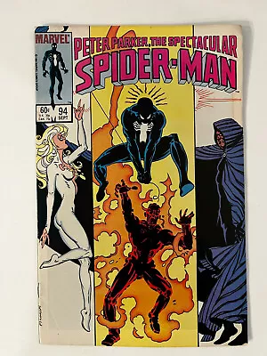 Buy PETER PARKER SPECTACULAR SPIDER-MAN#94 1st J. Ohnn Spot-Higher Grade-MCU-1984 • 5.37£
