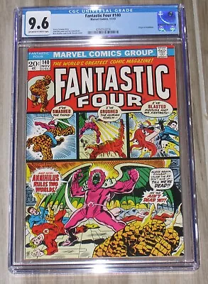 Buy Fantastic Four #140 | Marvel 1973| CGC 9.6 Off White To White Pages • 135.90£