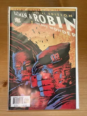 Buy DC Comics All Star Batman Robin Special Sketch Edition #1, Frank Miller Jim Lee • 0.99£