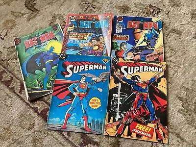 Buy BATMAN / SUPERMAN COMICS X 5 - BRITISH DC • 5£