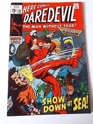 Buy DAREDEVIL # 60 1970 Marvel Comics (VOL. 1 1964) FN+ • 12£
