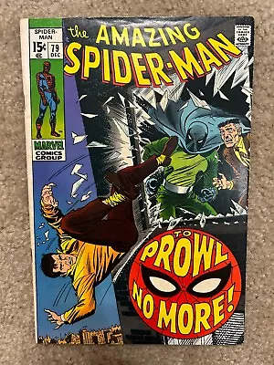 Buy Amazing Spider-Man #79 Very Nice Silver Age Vintage Marvel Comic 1969 FN- • 27.18£