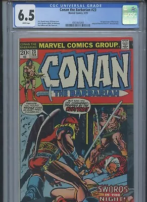 Buy Conan The Barbarian #23 1973 CGC 6.5 (1st App Of Red Sonja) • 77.66£