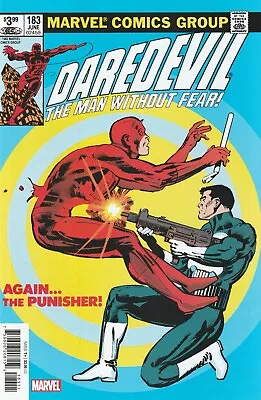 Buy Daredevil #183 (2019) Frank Miller 'punisher' Facsimile Edition ~ Unread Nm • 4.66£
