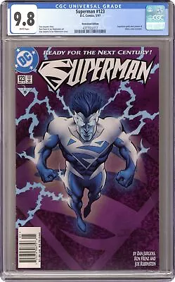 Buy Superman #123B.N CGC 9.8 Newsstand 1997 4377022017 • 108.73£