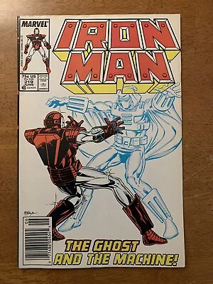 Buy Iron Man # 219 - 1st Ghost NM- 1987 Key!! • 11.64£