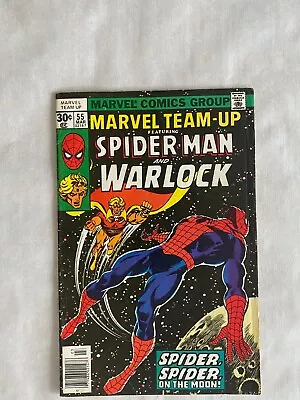 Buy Marvel Team-Up Featuring Spider Man! 55 Adam Warlock! • 7.76£