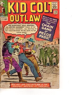 Buy Kid Colt Outlaw # 118 (GD 2.0) 1964 • 10.08£