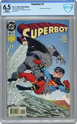 Buy Superboy #9D CBCS 6.5 1994 22-422EF89-006 1st Full App. King Shark • 41.94£
