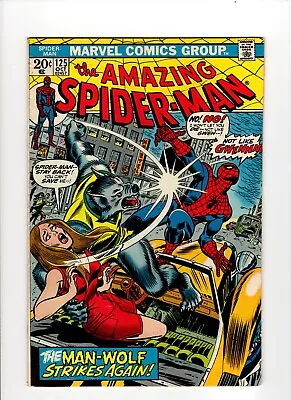 Buy AMAZING SPIDER-MAN #125 (1973): Nice Book! • 27.96£